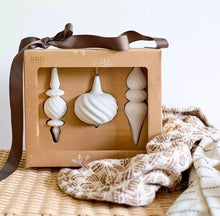 Load image into Gallery viewer, Hanging Fluted Bauble Ornaments