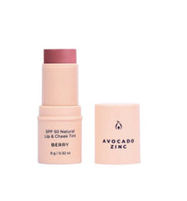 Load image into Gallery viewer, Introducing the SPF 50 Natural Lip & Cheek Tint (BERRY)