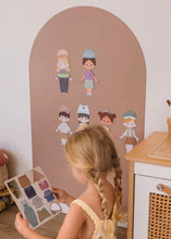 Load image into Gallery viewer, Dress Me Up Magnet Set | Mix & Match Magnetic Dolls for Kids