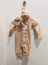 Load image into Gallery viewer, AE BLOOM ROMPER + MATCHING OVERSIZED BOW.