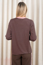 Load image into Gallery viewer, LOREN SET PINK CHOCOLATE STRIPE