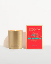 Load image into Gallery viewer, Holiday: Chilli Strawberry Goldie Candle