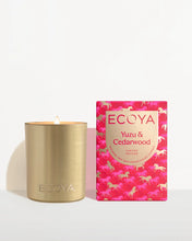 Load image into Gallery viewer, Yuzu & Cedarwood Goldie Candle