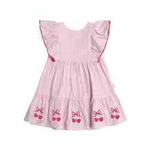 Load image into Gallery viewer, Cherry Pie Stripe Dress
