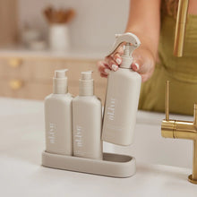 Load image into Gallery viewer, DISHWASHING LIQUID, HAND WASH & BENCH SPRAY + TRAY, PREMIUM KITCHEN TRIO