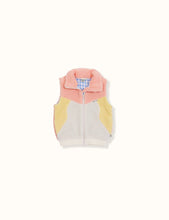 Load image into Gallery viewer, MAXX SHEARLING JACKET WITH ZIP OFF SLEEVES PEACH CREAM