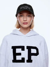 Load image into Gallery viewer, ENA PELLY COLLEGIATE CAP
VINTAGE BLACK (pre-order ETA 04/08)
