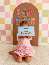 Load image into Gallery viewer, Magnetic Colour Sorting Jars | Montessori Sorting Jars
