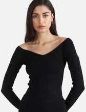 Load image into Gallery viewer, EVIE LUXE KNIT LONG
SLEEVE TOP

