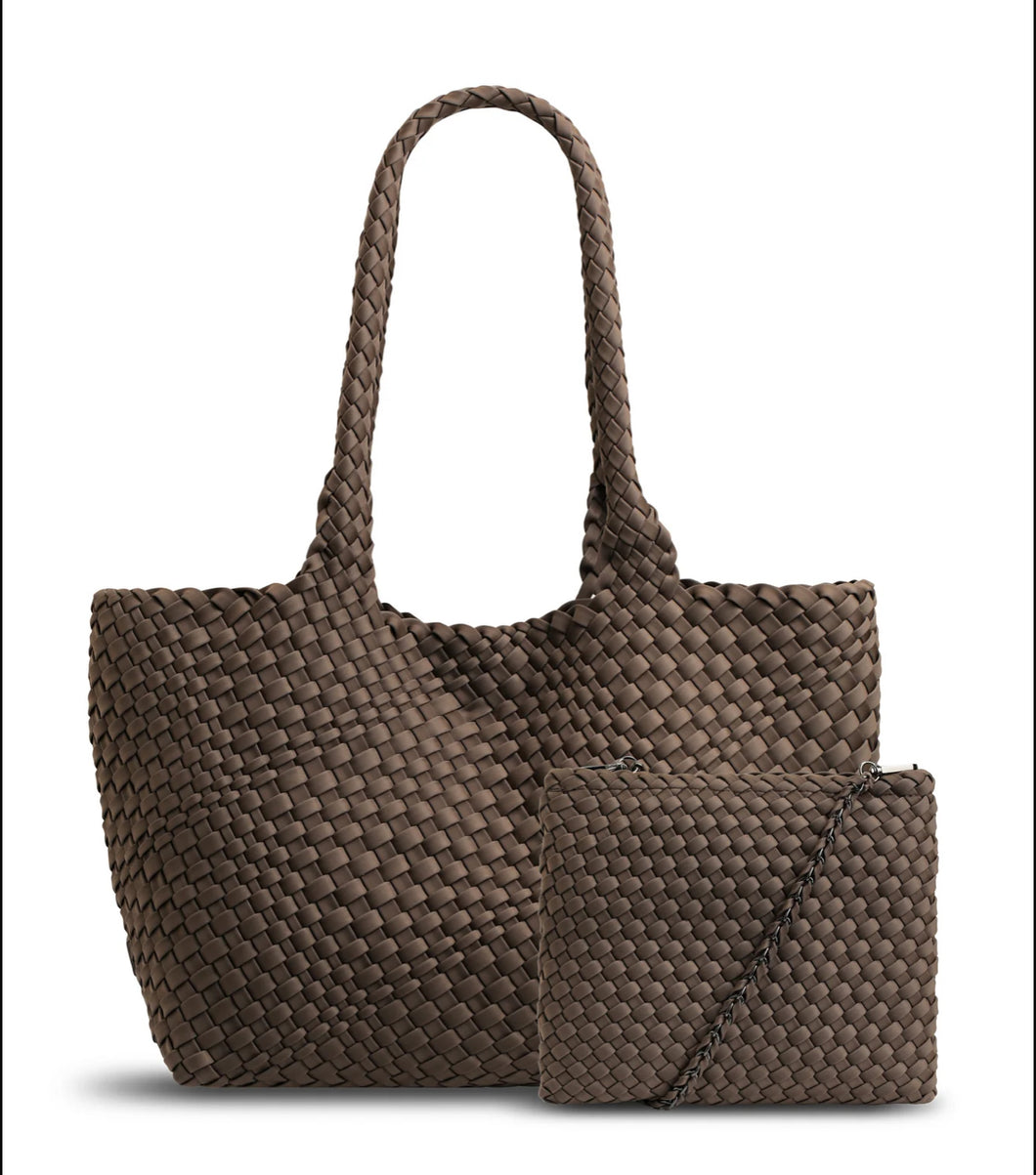 The Aubrey Bag Woven Neoprene Tote Bag