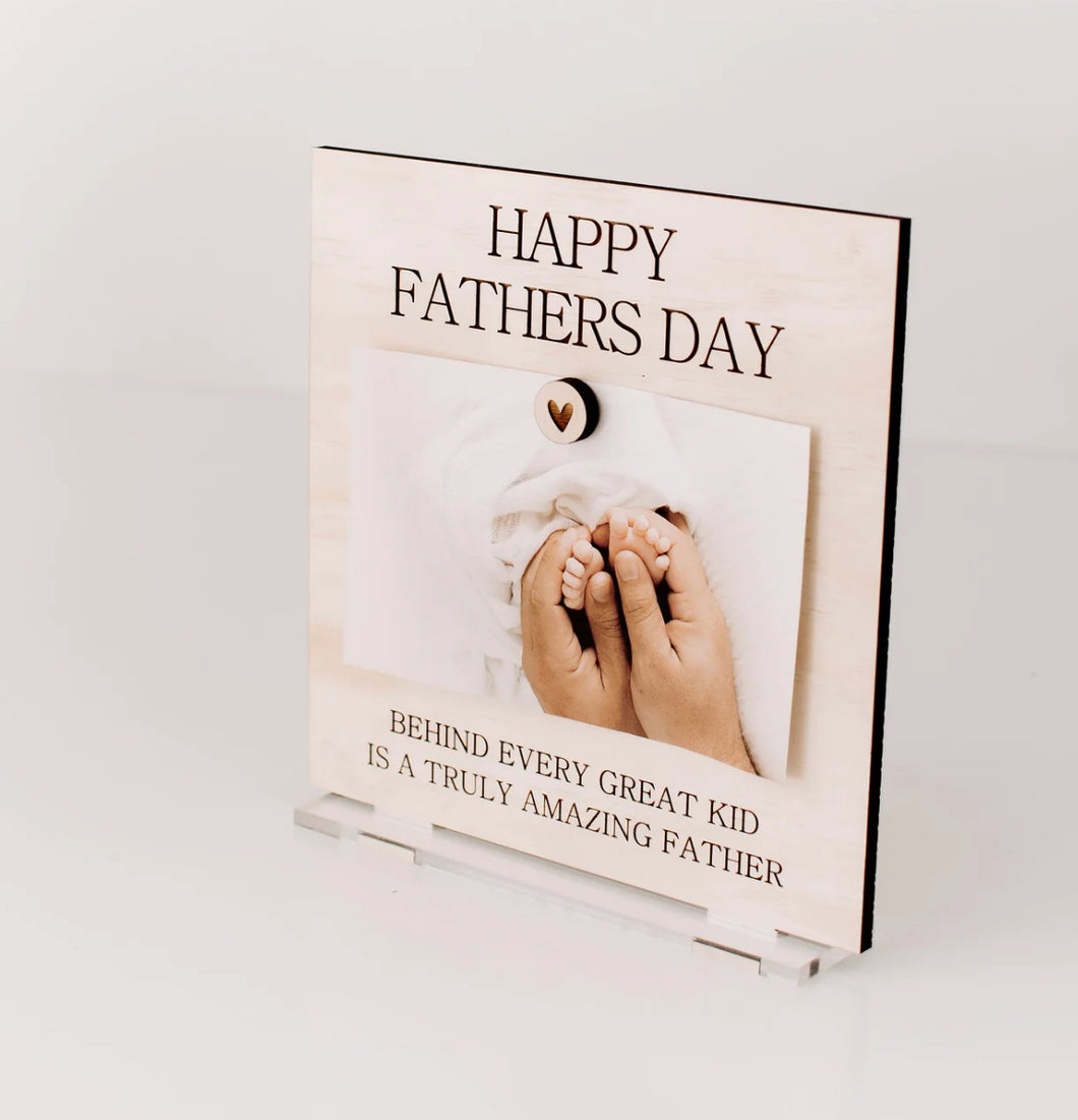 FATHERS DAY STANDING FRAME