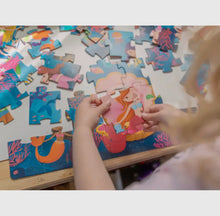 Load image into Gallery viewer, 3D Puzzle and Book Set - Learn
Numbers Mermaids, 40 Pcs
