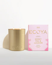 Load image into Gallery viewer, Holiday: Sweet Pea &amp; Jasmine Grand Goldie Candle 850g
