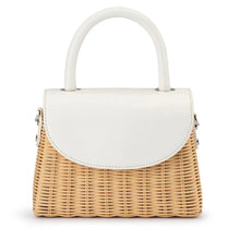 Load image into Gallery viewer, ELLE WICKER TOP HANDLE
