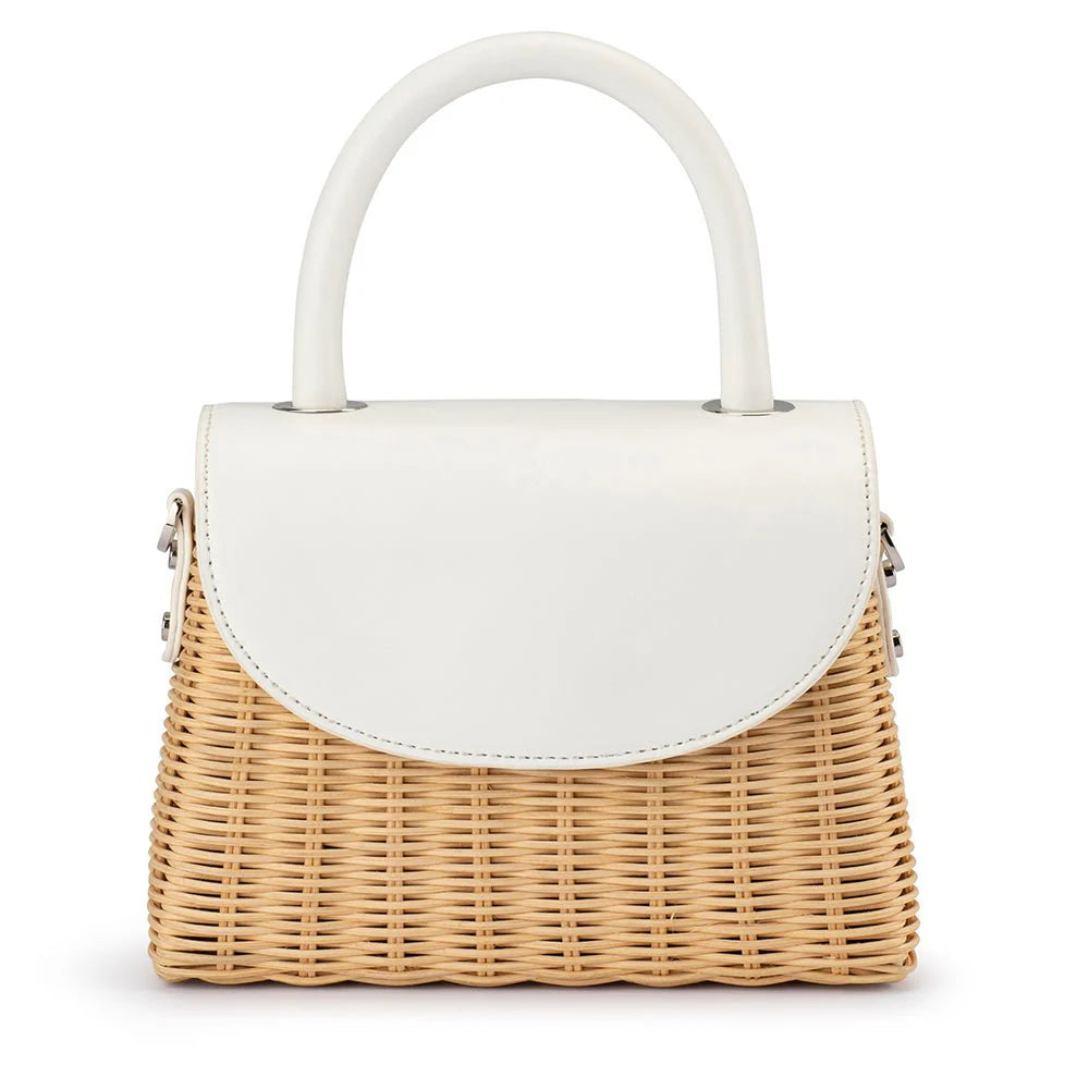 ELLE WICKER TOP HANDLE
