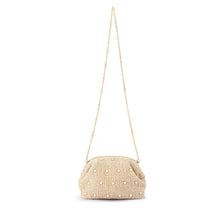 Load image into Gallery viewer, KAIA STUDDED WOVEN CLUTCH
