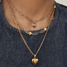 Load image into Gallery viewer, ROSE HEART NECKLACE
