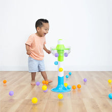 Load image into Gallery viewer, 17pc Spill Again Colorful Ball Activity Clean-up Play Toy Set
