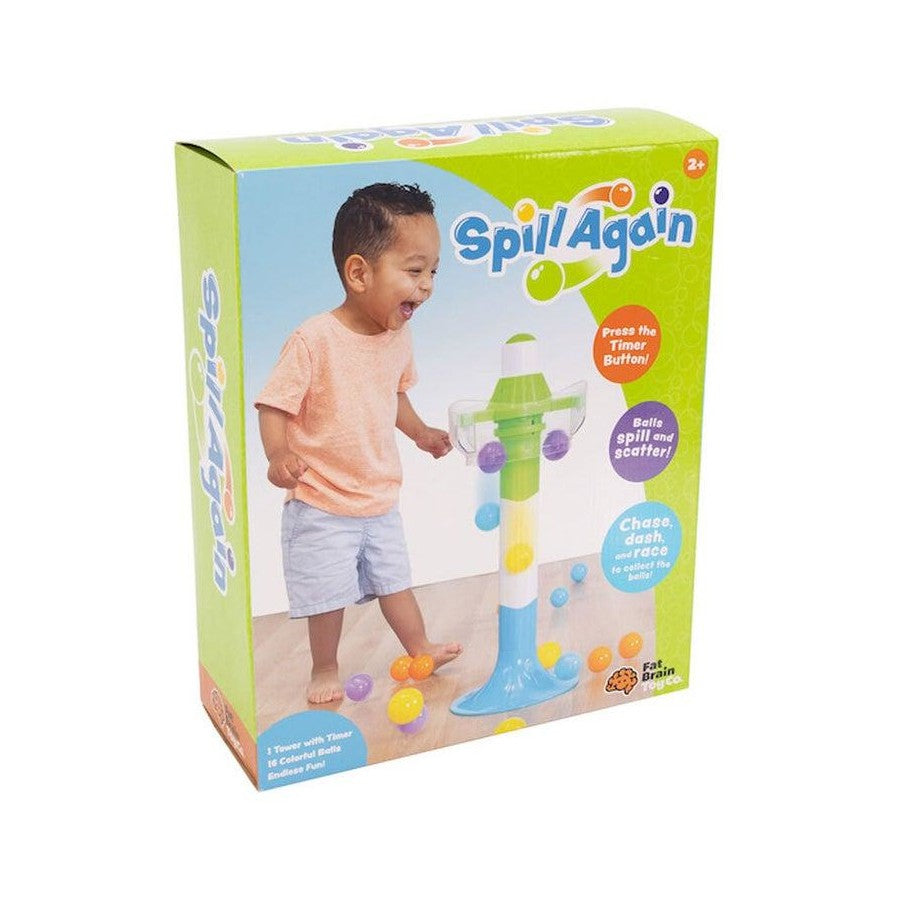 17pc Spill Again Colorful Ball Activity Clean-up Play Toy Set