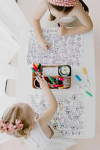 Load image into Gallery viewer, Silicone Colouring Mat - Seek N Spot Animal Design
