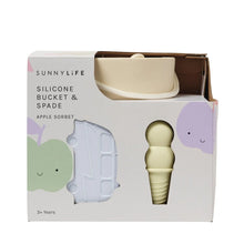 Load image into Gallery viewer, SILICONE BUCKET &amp; SPADE SET - APPLE SORBET
