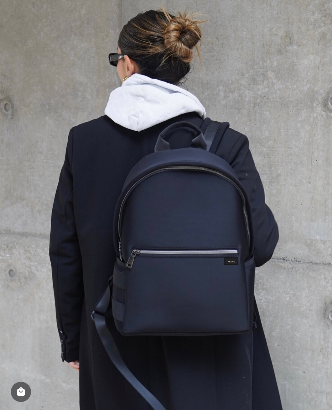 The Parker Backpack (BLACK) Neoprene Bag