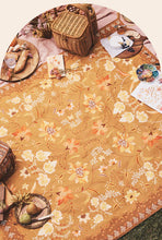 Load image into Gallery viewer, Golden Folk Picnic Rug
