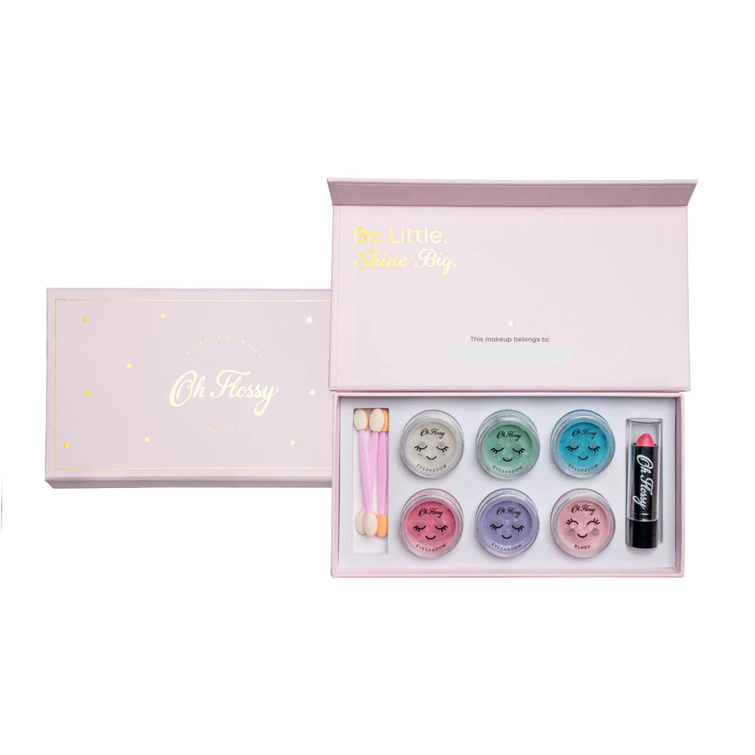 Oh flossy deluxe make up set.